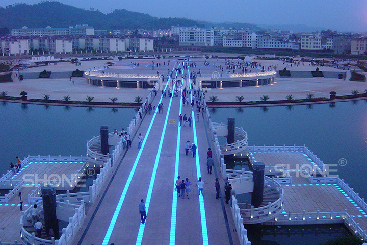 Nie Er Music Square - LED brick light - Shone Lighting