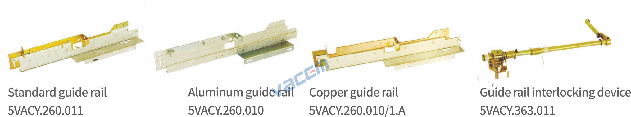 Left and Right Guide Rail Series
