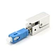 SC Special Type Bare Fiber Optic Adapter for telecommunication
