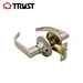 satin nickel door lever passage