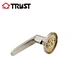 brushed nickel door lever