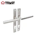 door lever handle on plate