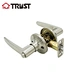 brushed nickel door levers