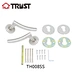 stainless lever door handle