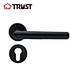 wooden handle glass door lock