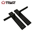 door lever handle on plate