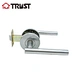 ZH027 PS-SC- Contemporary / Modern Door Handles / Levers  Passage in Satin Chrome Finish