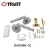  satin chrome door handle