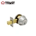 TRUST 4301-SC Commercial Heavy Duty Deadbolt Single Open ANSI Grade 2 Commercial Door Lock