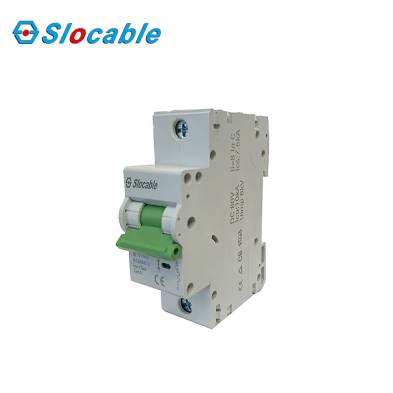 Low voltage DC Circuit Breaker for solar system