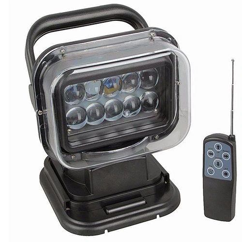 12V 24V Marine Ship Vehicle LED Search Light 50W 7 Inch Remote Control LED Searchlight