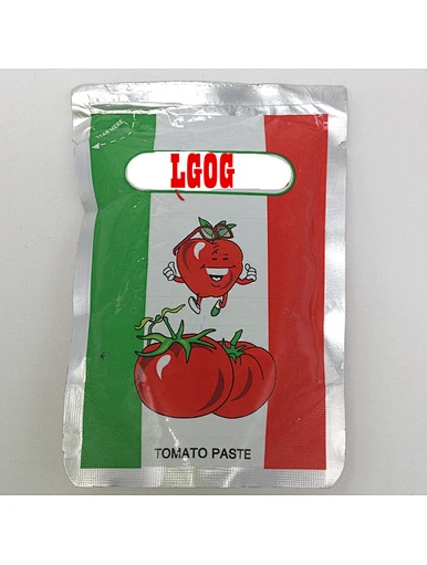 Emballage de sachet de pâte de tomate d’approvisionnement d’usine 50g