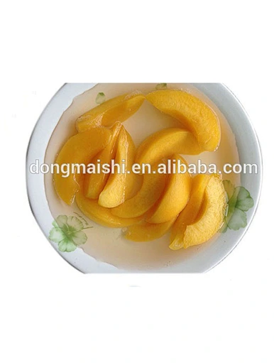 peach halves in syrup