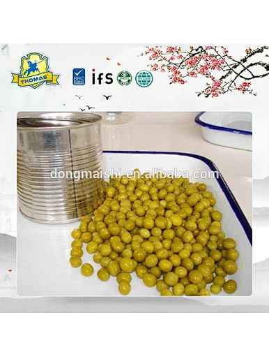 Organic green peas