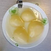 Sirop conserves fruits neige poire moitiés
