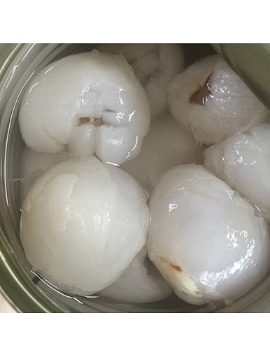 Canned lychee canned syrup 425g