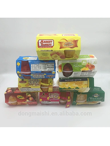 Vente en gros de haute qualité jetable salade de fruits tasse gelée tasses Pudding