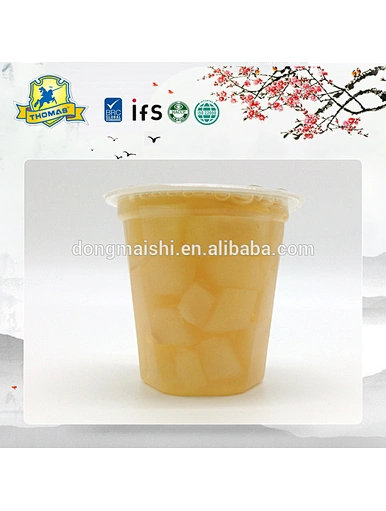 yellow peach slices