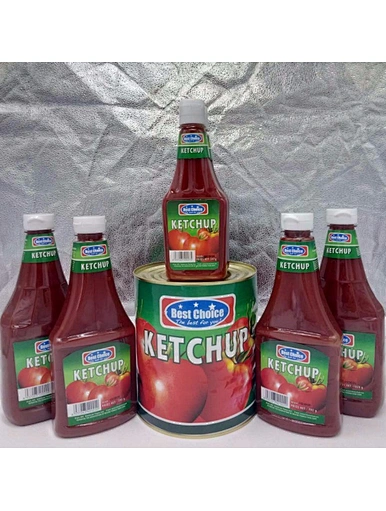  emballage de sachets de sauce pizza avec ketchup à la tomate de 10g.
