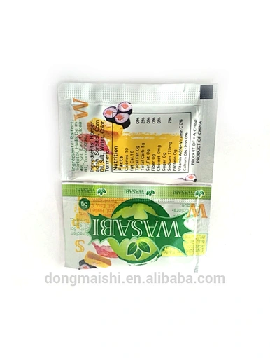 Vente en gros haute qualité halal wasabi sosu paste