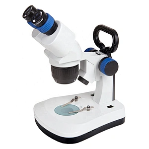 Stereo Microscope, 1x2x/1x3x/2x4x, Pole Stand, Dial Switch
