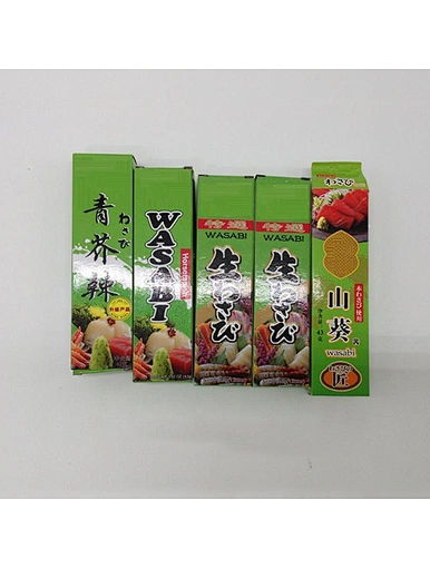 Bonne qualité pois vert prix bas prix racine vrai Wasabi pâte