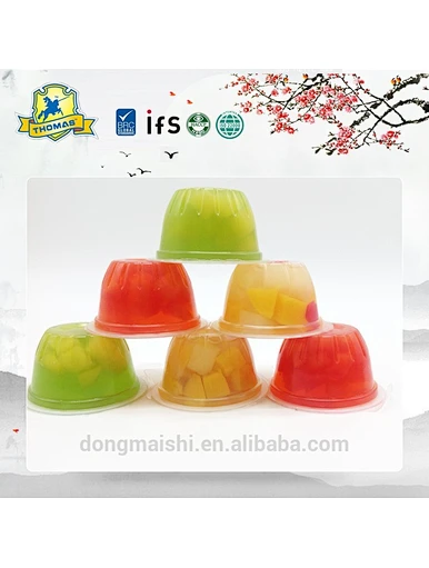 jelly pudding and candy