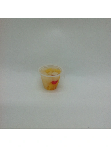 Bon marché vente chaude de qualité supérieure pêche oranges mandarines fruit cup sirop