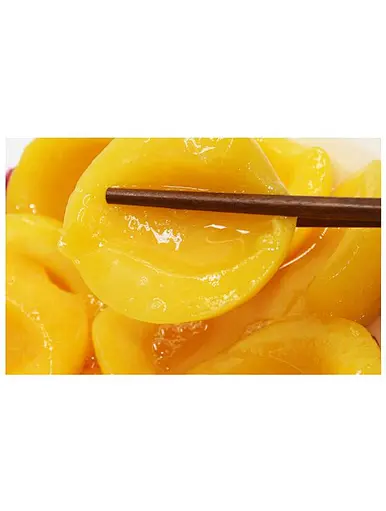 canned peach