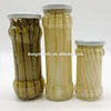 Asperges blanches fraîches biologiques en conserve