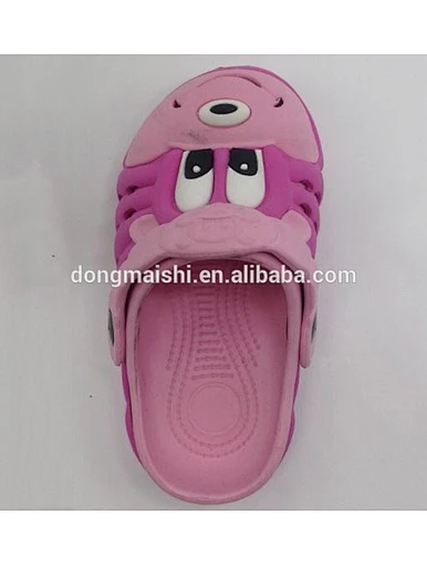 Chaussures de filles en plastique bon marché chaussure de Tennis traditionnelle sabots bleu marine