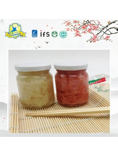 Frais sucré et vinaigre sushi gingembre