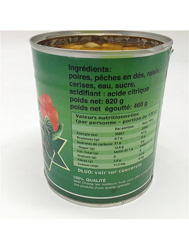 fruit cocktail canned