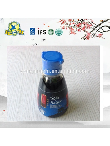 Produit principal de l'usine : sauce soja biologique et saine.