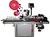 semi-automatic  flat  bottle sticking machine