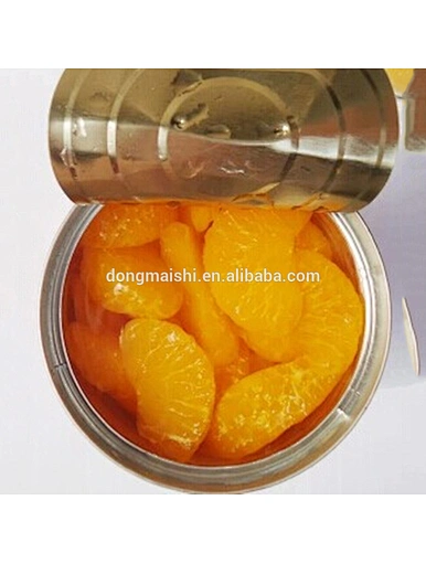 Mandarine en conserve en sirop léger en gros