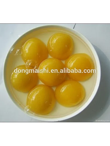 frozen yellow peach halves