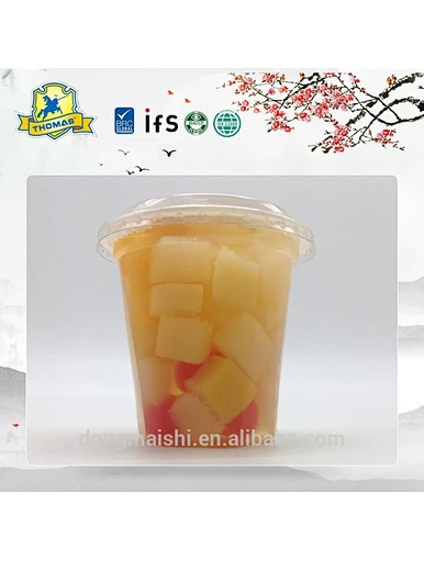 Entreprises certifiées HACCP de produits alimentaires pour la salade de fruits hawaïenne de grande q