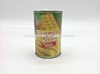 organic corn in tin