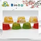 Gelée Candy 2 Oz Pudding Gelatina jus de Fruit gelée avec gelée à l’intérieur
