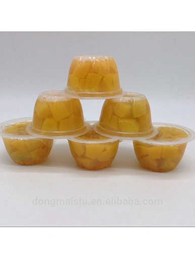 Populaire nouvelle tasse de gelemon de fruits biologiques frais