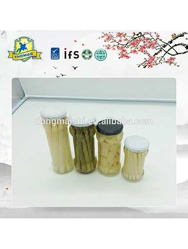 Unique cornichons coréens Bamboo shoot asperges blanches