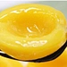 yellow canned peach