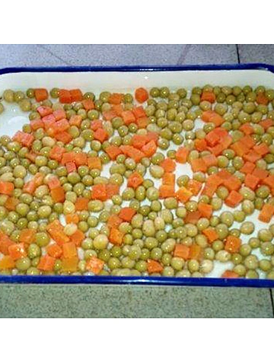 Vente en gros personnalisé bonne qualité en conserve frit pois verts prix