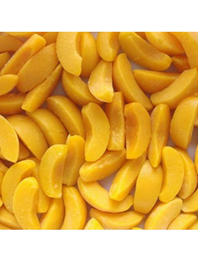yellow canned peach