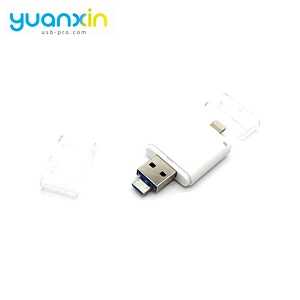 Wholesale 3 in 1 OTG USB Flash Drive for iPhone