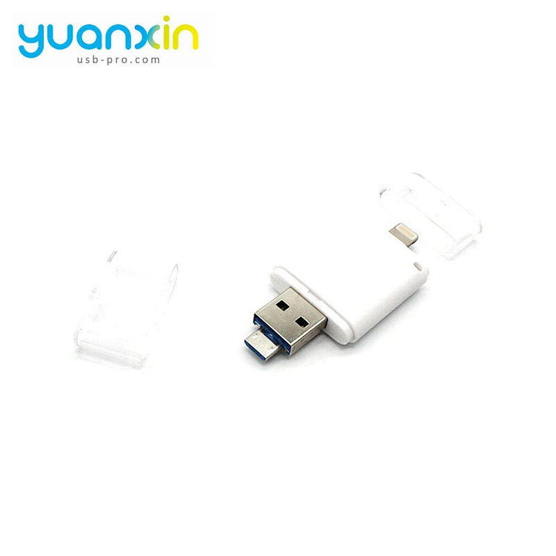 Wholesale 3 in 1 OTG USB Flash Drive for iPhone