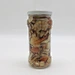mushrooms in glass jar