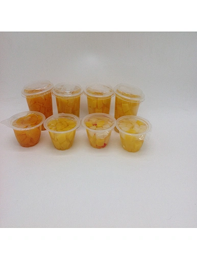 mini fruit jelly cup