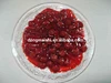 Kosher canned cherries in glass jar